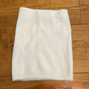 Warm Fluffy Bodycon Skirt